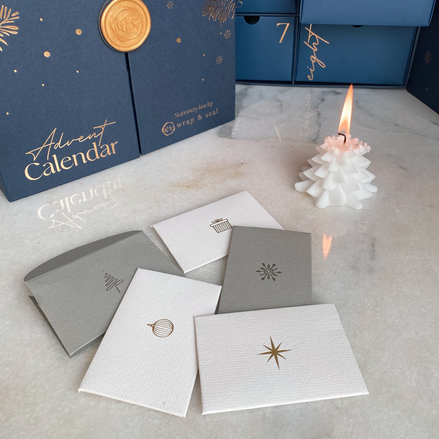 Advent Calender - Christmas stamp design