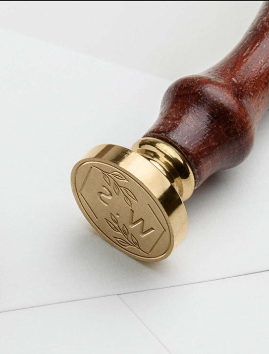 Monogram Wax Stamp - WrapnSealCustomize your monogram wax stamp by choosing one of our special designs that suits your taste. Each stamp comes packaged in our signature gift box set and includes a single stick of premium sealing wax.