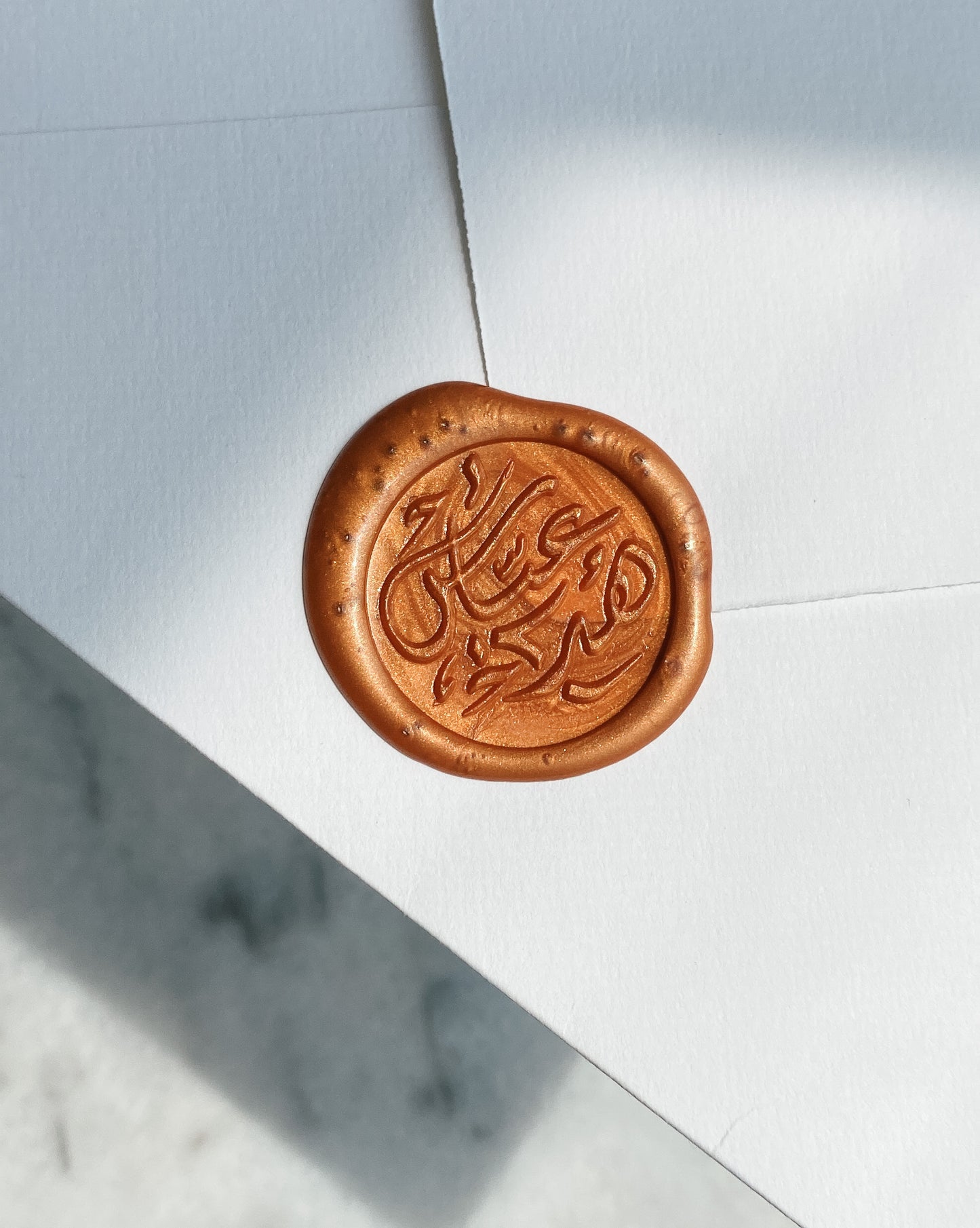 arabic calligraphy wax stamp gift customized copper wax egypt wax seal worldwide gift luxury stationery gift