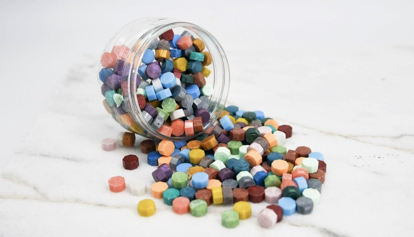 colored-wax-beads-jar-sealing-wrapnseal-stamp-egypt