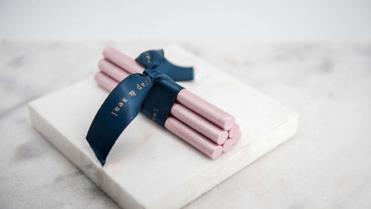 Shining pink  Gluegun wax sticks stationery wax supplies  wrap & seal