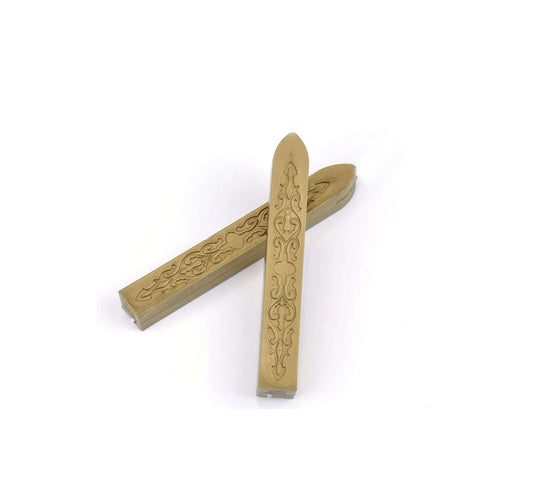 10 Traditional Gold Wax Sticks - WrapnSeal