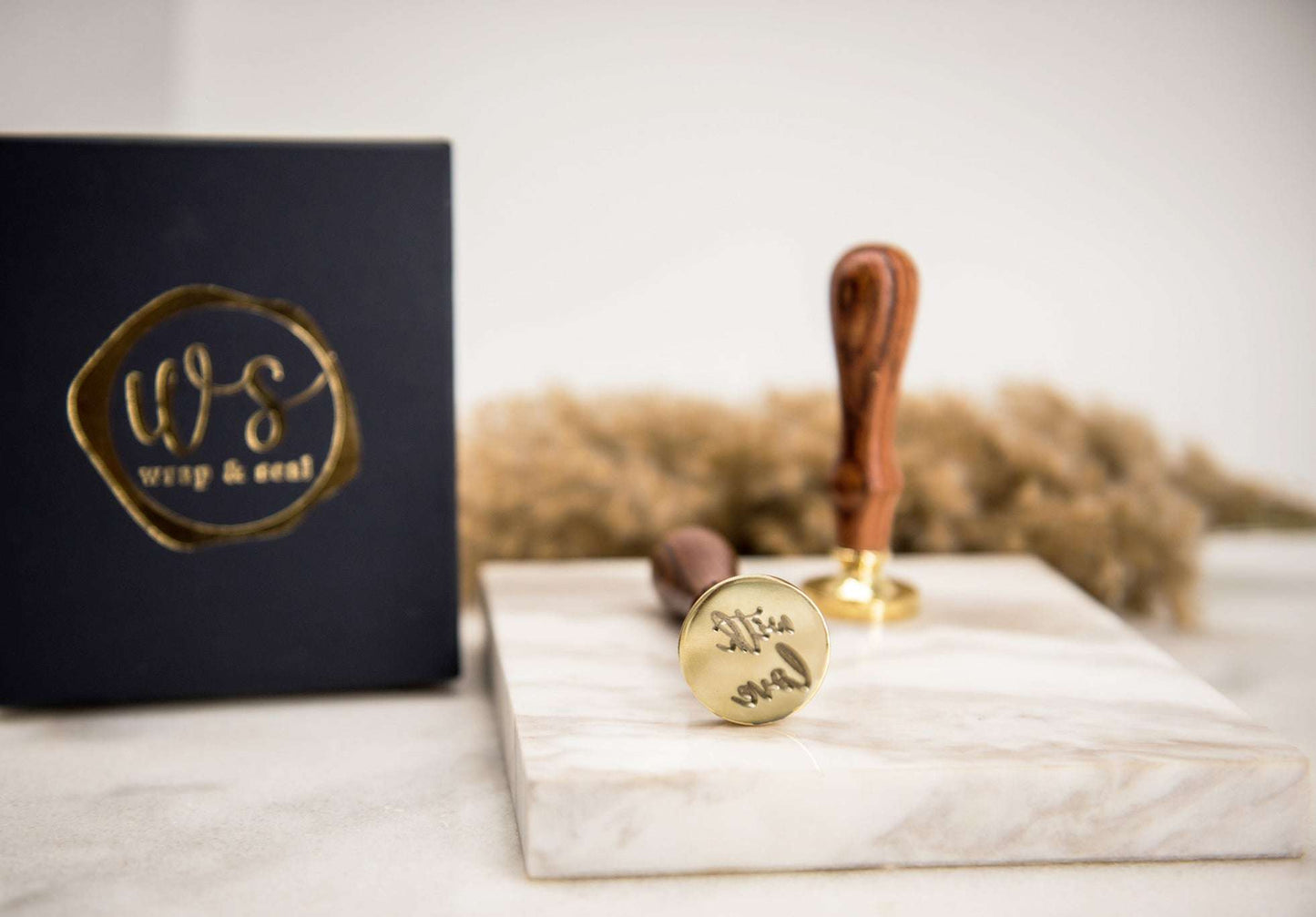 With Love Wax Stamp - WrapnSeal