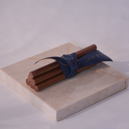 Chocolate Brown  Glue Gun Wax