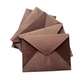 brown velvet envelopes