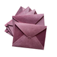 velvet dusty pink envelopes