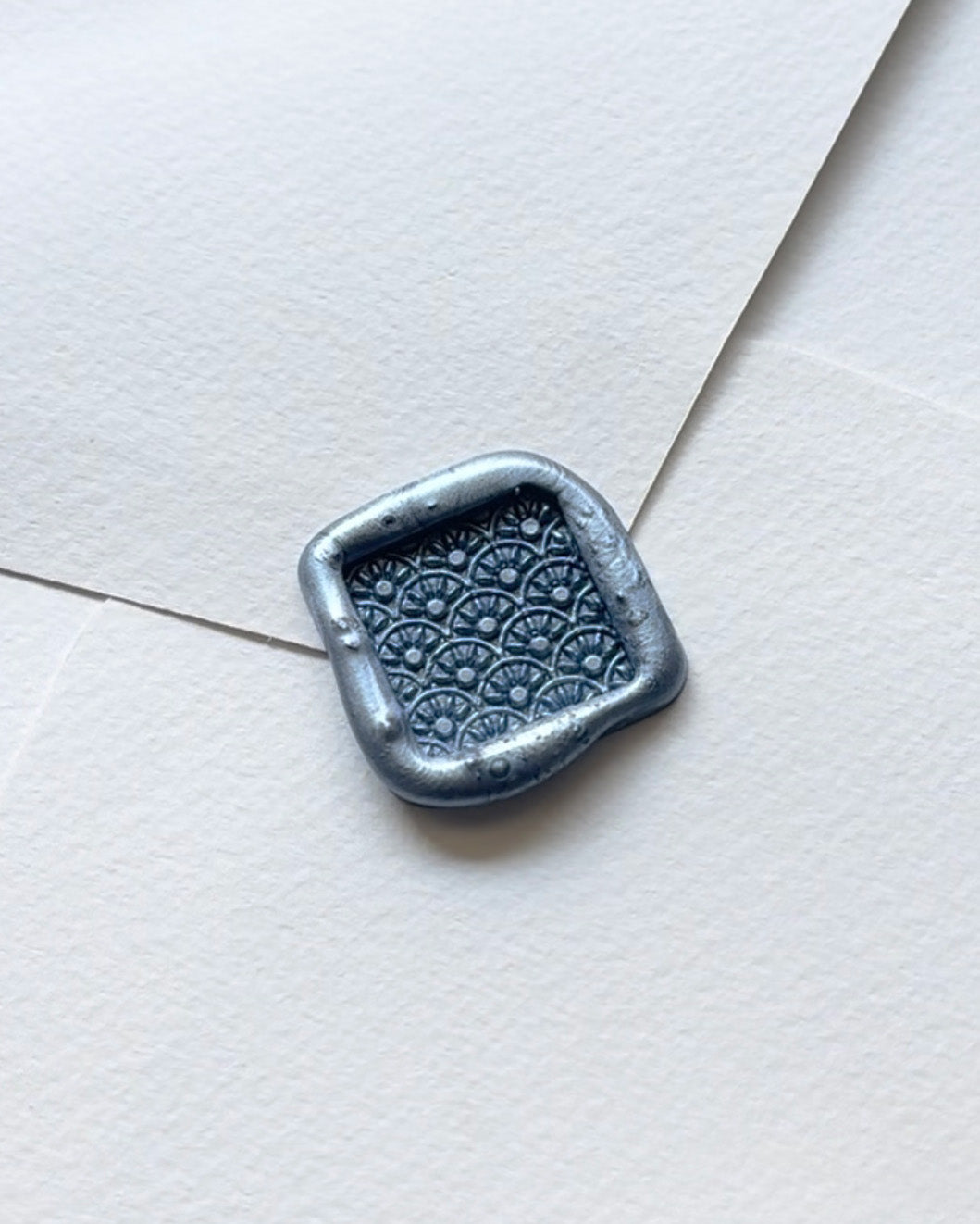 Patterned Square wax stamp