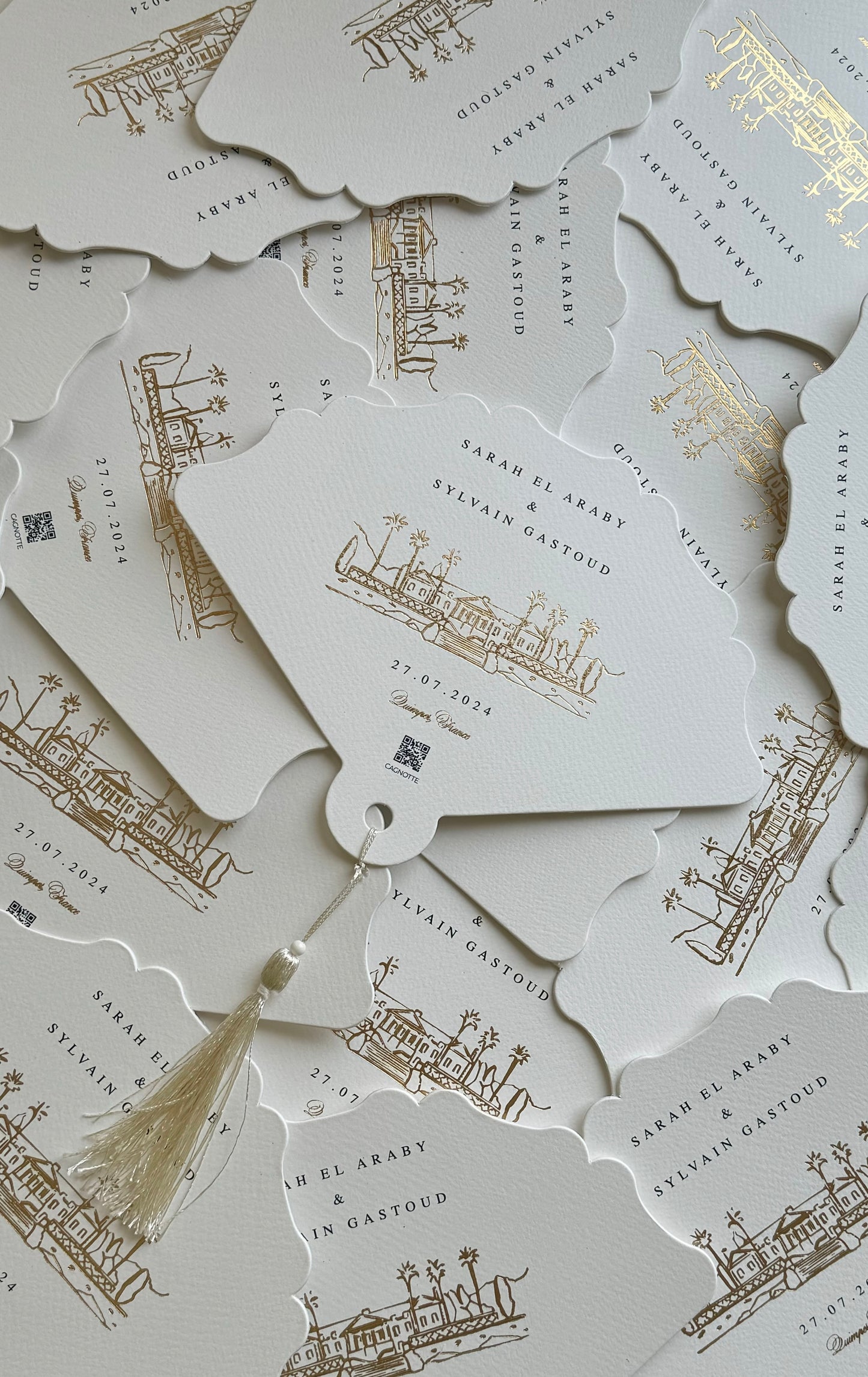 Customized Wedding Paper fans