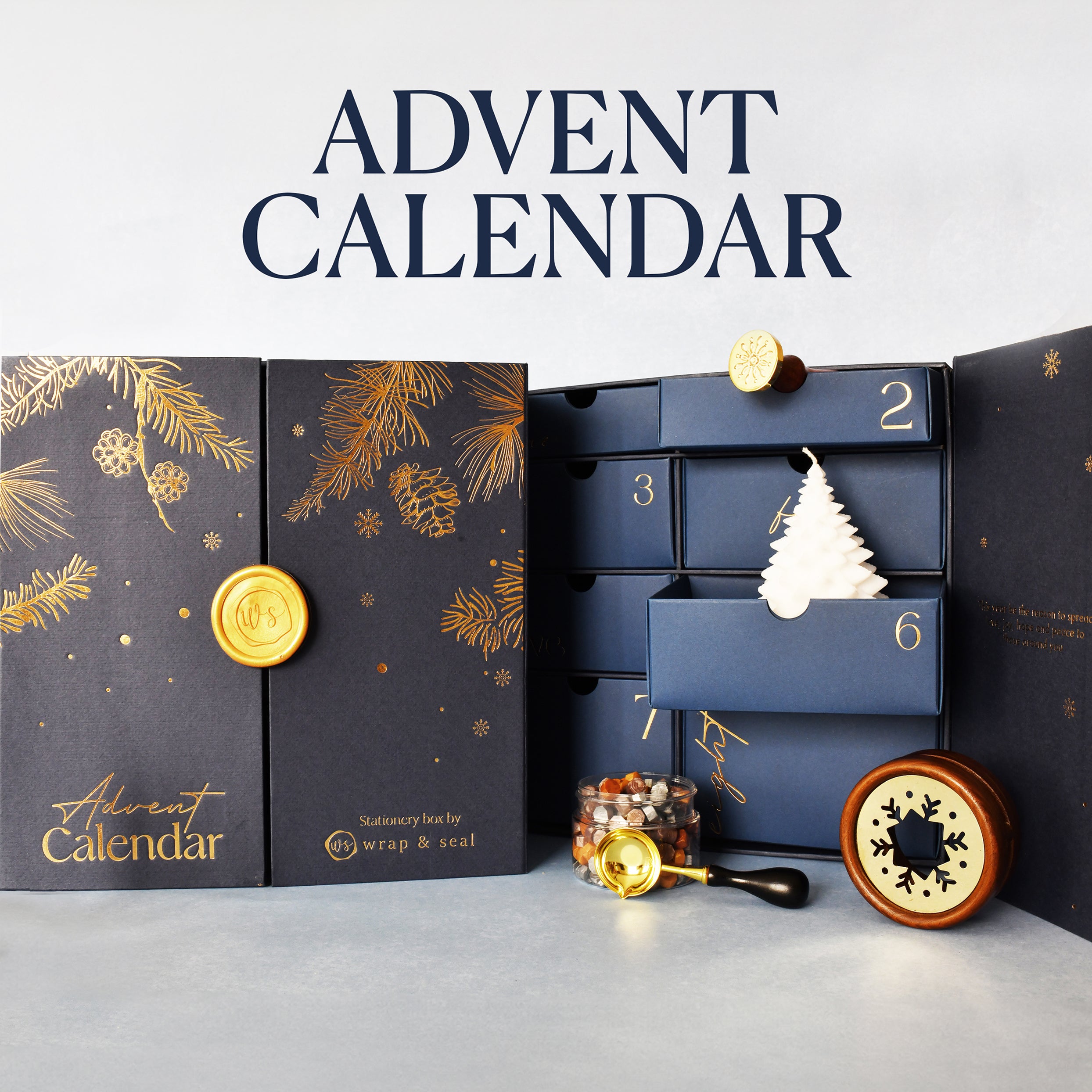 Calinder Inishils Advent Calendar- Initials Design – WrapnSeal
