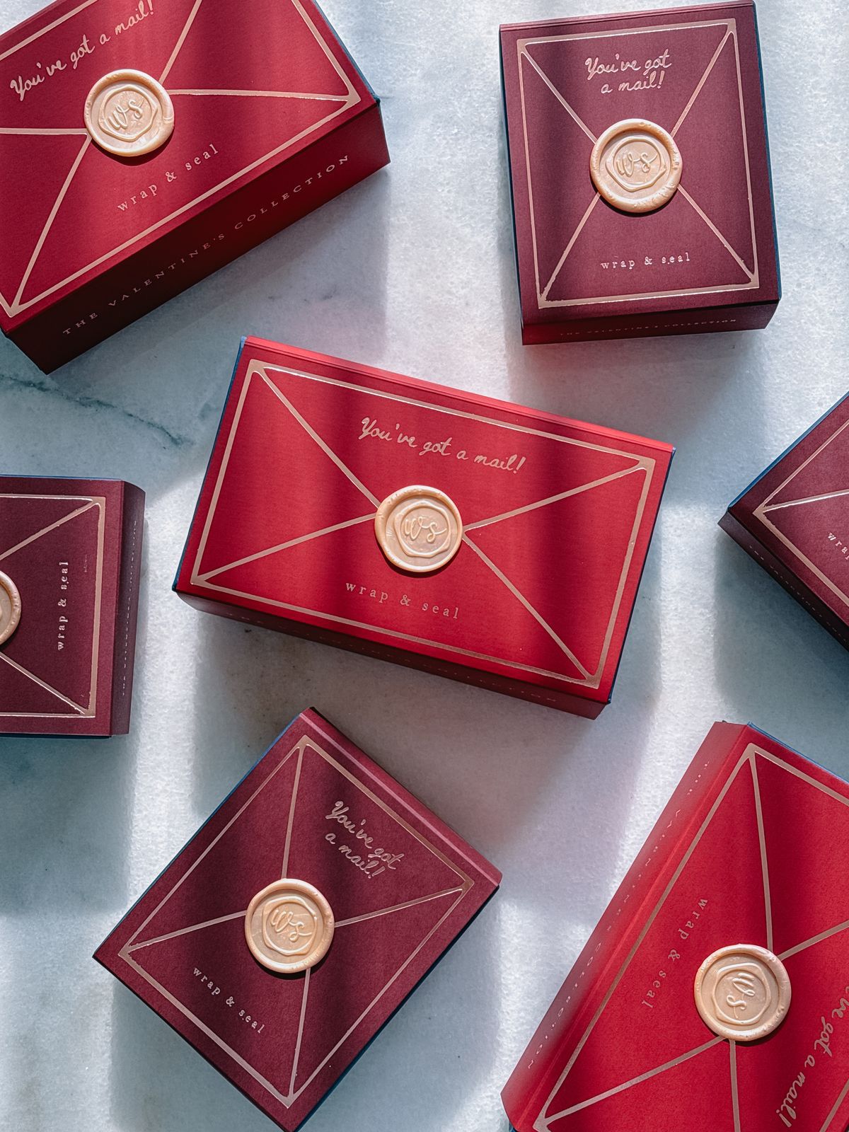 Monogram Embossed Paper Stamp