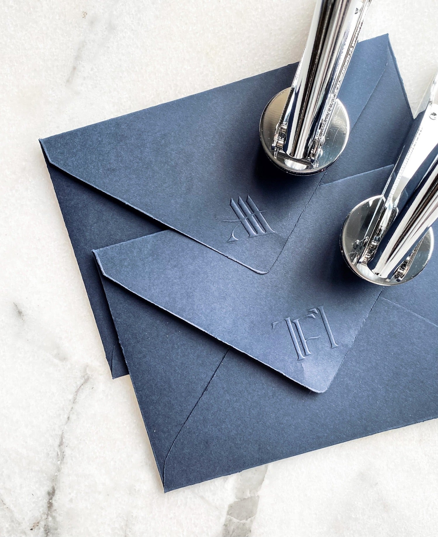 Embost Paper Monogram Embossed Paper Stamp – WrapnSeal