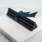black Gluegun wax sticks stationery wax supplies  wrap & seal
